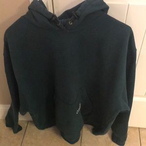 carhartt sweatshirt. Green